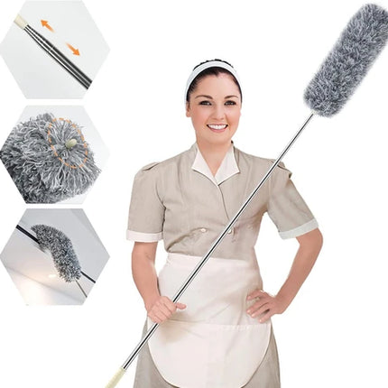 Extendable Microfiber Duster for Cleaning