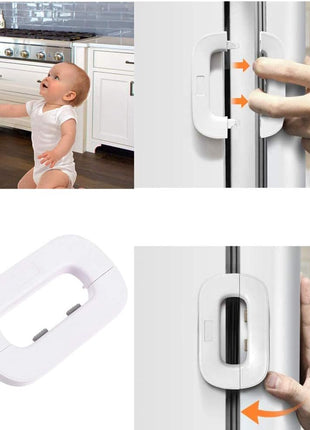 Refrigerators Door Lock With Dedicated Buckles