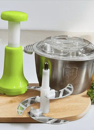 Manual Stainless Steel Food Chopper