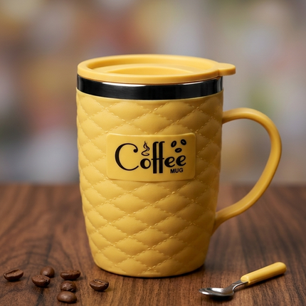 Eco Sip Stainless Steel Coffee Mug 400ml