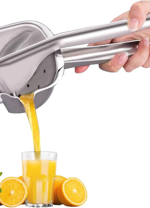Stainless Steel Manual Citrus Juicer & Squeezer