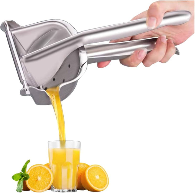 Stainless Steel Manual Citrus Juicer & Squeezer
