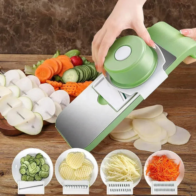 5 in 1 Stainless Steel Vegetable Slicer
