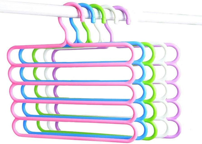 5-Layer Space Saving Dress Hanger