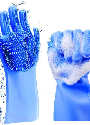 Silicone Rubber Dish Washing Gloves For Household