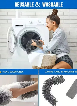 Extendable Microfiber Duster for Ceiling & Fan Cleaning