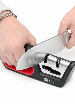 Kitchen Scissors Grinding & knife Sharpening System