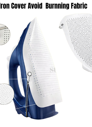 Non Sticky Iron Cover, Prevents fabric burning  scorching