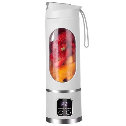 Rechargeable juicer with Stainless Steel Blades