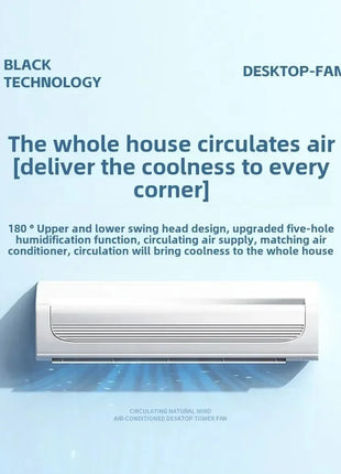 Portable USB Mini Fan 3-in-1 Cooler with Humidifier