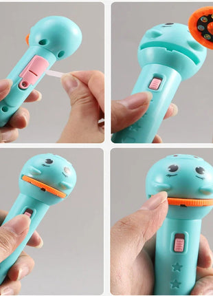 Kids Educational Projection Flashlight Toy