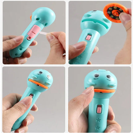 Kids Educational Projection Flashlight Toy