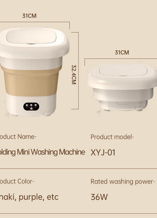Portable Mini Washing Machine with Spin Dryer