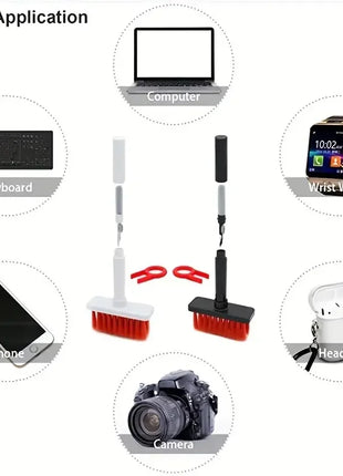 5-in-1 Keyboard & Earphone Cleaning Brush