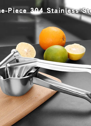 Stainless Steel Manual Citrus Juicer & Squeezer