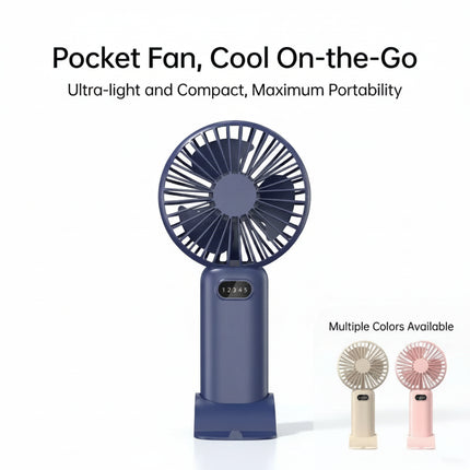 Rechargeable Fan with 90° Adjustable Function
