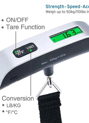 Digital Hanging Electronic Balance for Luggage Travel Suitcase