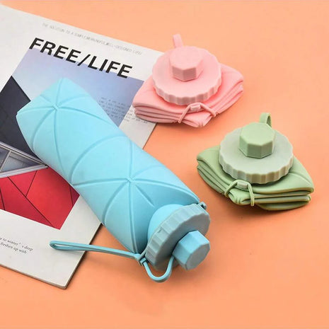 Silicon Portable Travel Smart Water Bottle