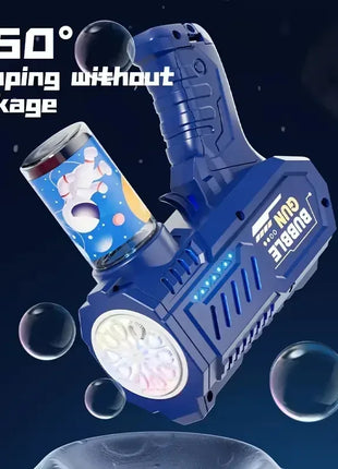 10-Hole Electric Bubble Gun for Kids