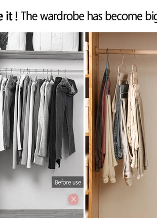 5-Layer Space Saving Dress Hanger