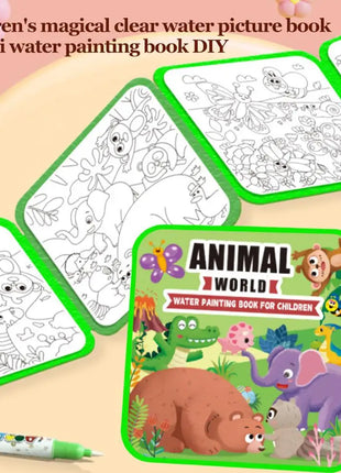 Magic Water Painting Book for Kids