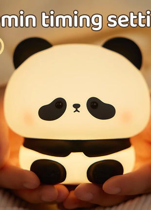 Panda USB Rechargeable  Touch Lamp with Timer