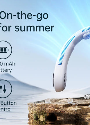 Rechargeable 5000mAh Neck Fan