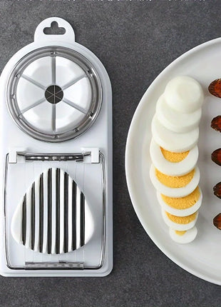 Multifunctional Stainless Steel Egg Slicer & cutter