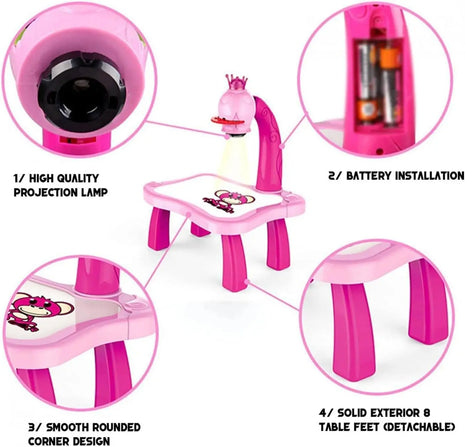 Kids Learning Drawing & Painting Projector