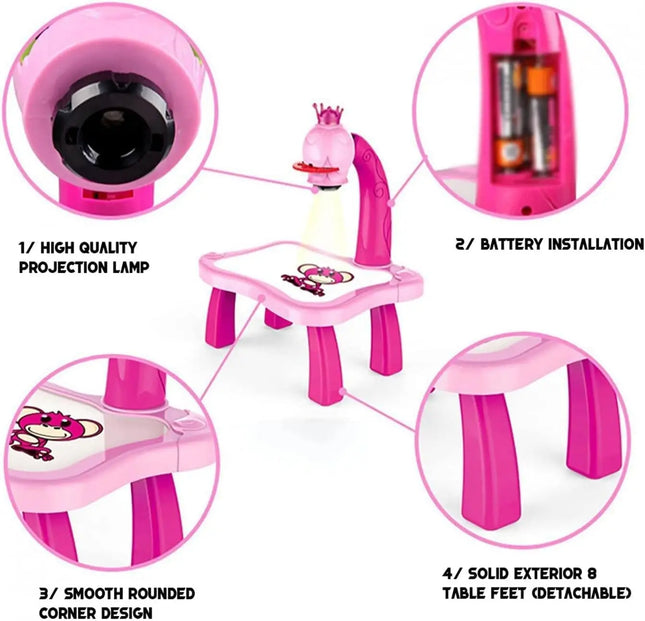 Kids Learning Drawing & Painting Projector