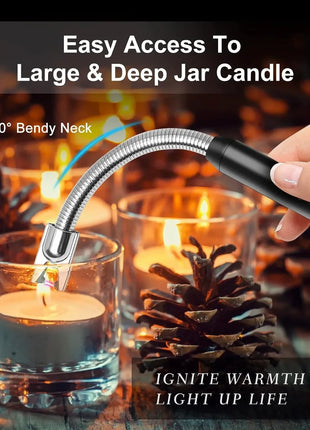 Type-C  Electric Lighter with Long Handle for Kitchen