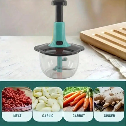 Manual Press Food Chopper
