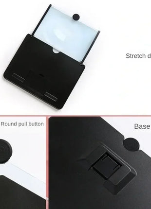 12"/10" Foldable Phone Screen Magnifier & Stand