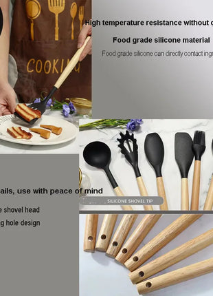 12-Piece Non-Stick Silicone Utensil Set