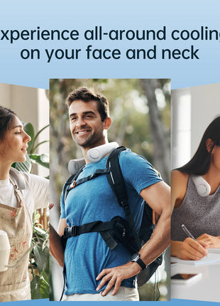 Rechargeable 5000mAh Neck Fan