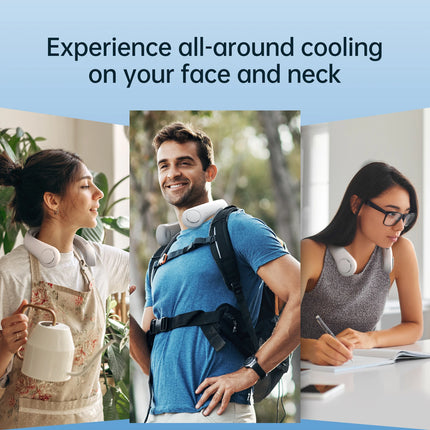 Rechargeable 5000mAh Neck Fan