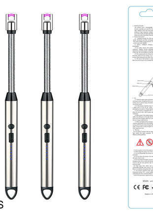 Type-C  Electric Lighter with Long Handle for Kitchen