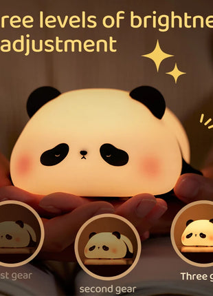 Panda USB Rechargeable  Touch Lamp with Timer
