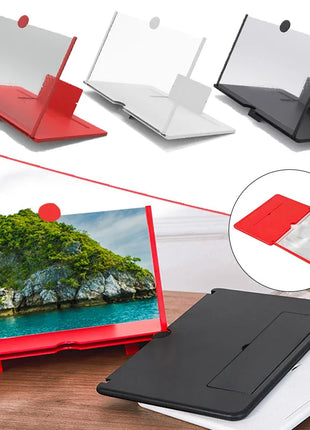 12"/10" Foldable Phone Screen Magnifier & Stand