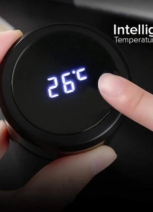 Stainless Steel Temperature Display Water Bottle