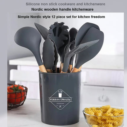 Silicone Utensil Set (12-Pc)