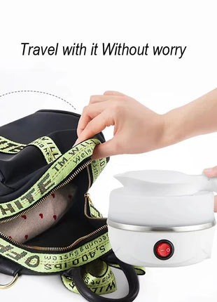 Foldable 600ML Travel Electric Kettle