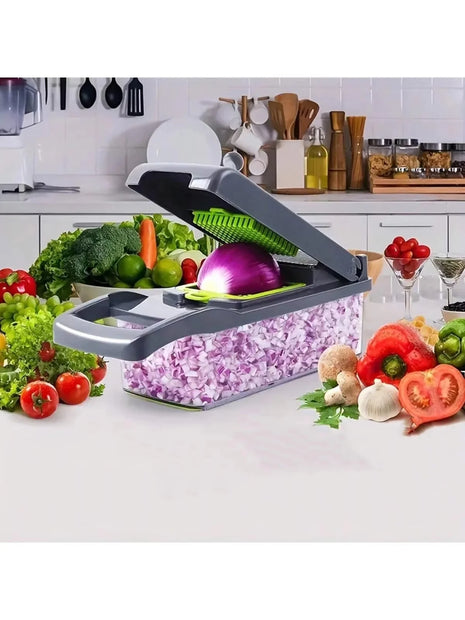 16-in 1  Multifunctional Vegetable Chopper Set