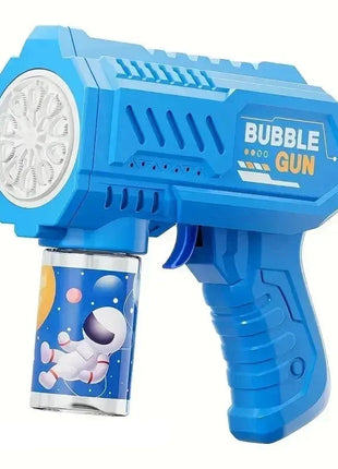 10-Hole Electric Bubble Gun for Kids
