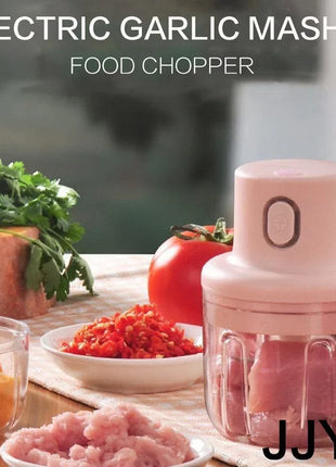 Electric Garlic Grinder & Meat Masher