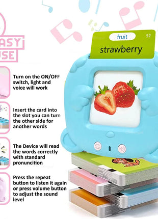 Kids Language Learning Talking Cards