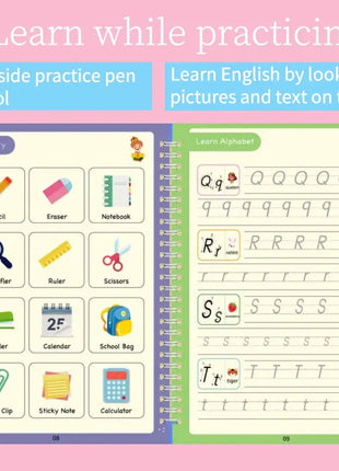 Kids Handwriting Practice Book