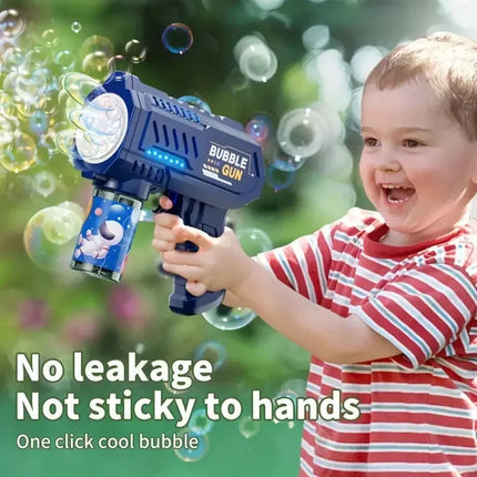 10-Hole Electric  Bubble Gun for Kids