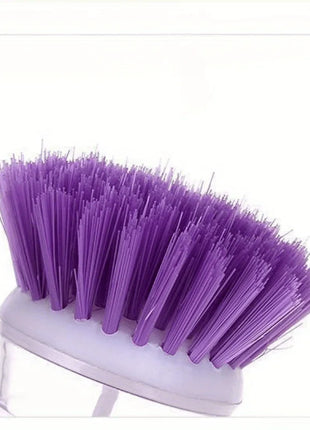 Manual Press Multi-Functional Dish Cleaning Brush
