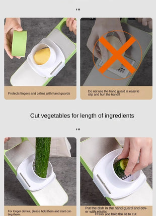 Multi-Functional Stainless Steel Food Cutter